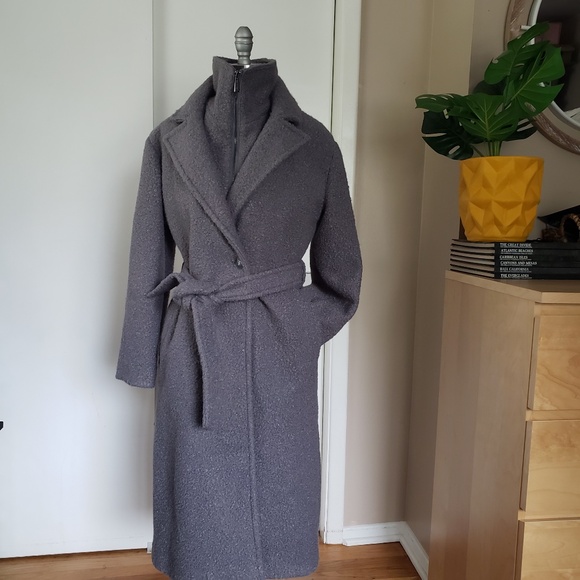 Calvin Klein Boucle Fleece Coat Size Small NEW! - Picture 10 of 15